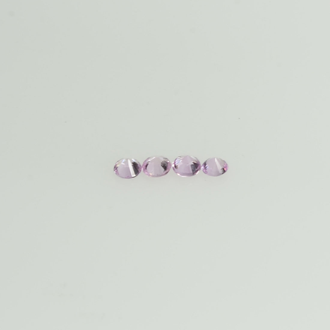 1.3-3.5 Natural Pink Sapphire Loose Gemstone Round Diamond Cut Cleanish Quality - Thai Gems Export Ltd.
