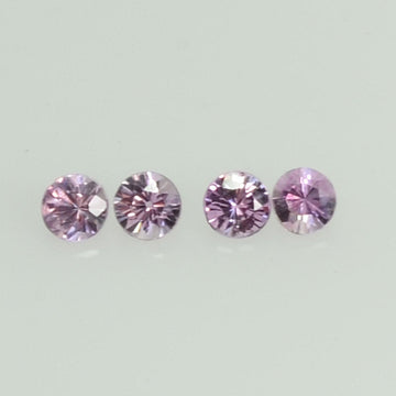 1.4-4.0 mm  Natural Pink Sapphire Loose Gemstone Round Diamond Cut Cleanish Quality - Thai Gems Export Ltd.