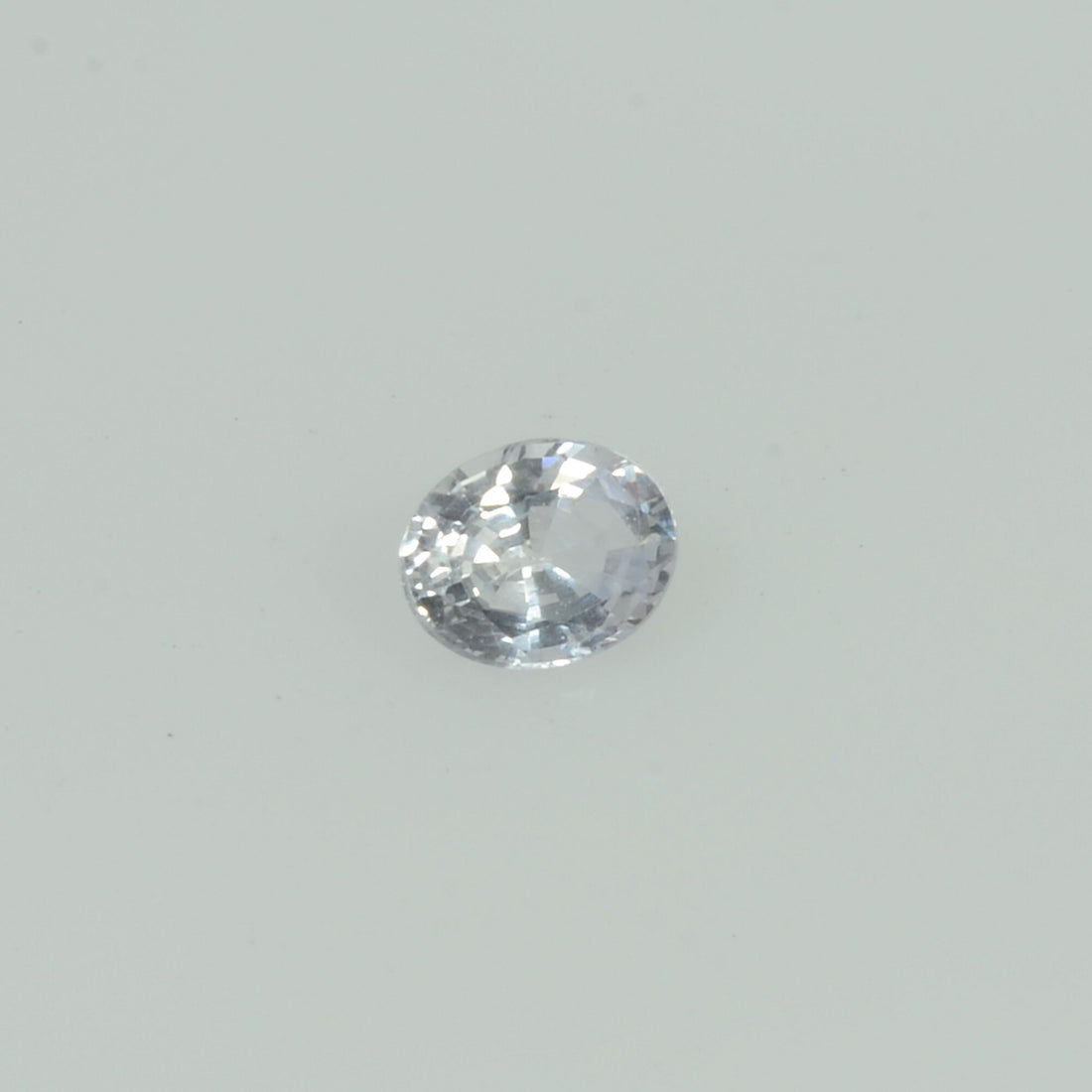 Natural white Sapphire Loose Gemstone Oval Cut