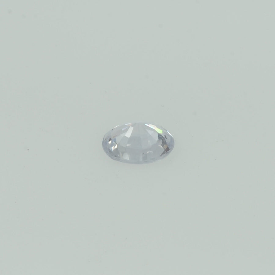 Natural white Sapphire Loose Gemstone Oval Cut