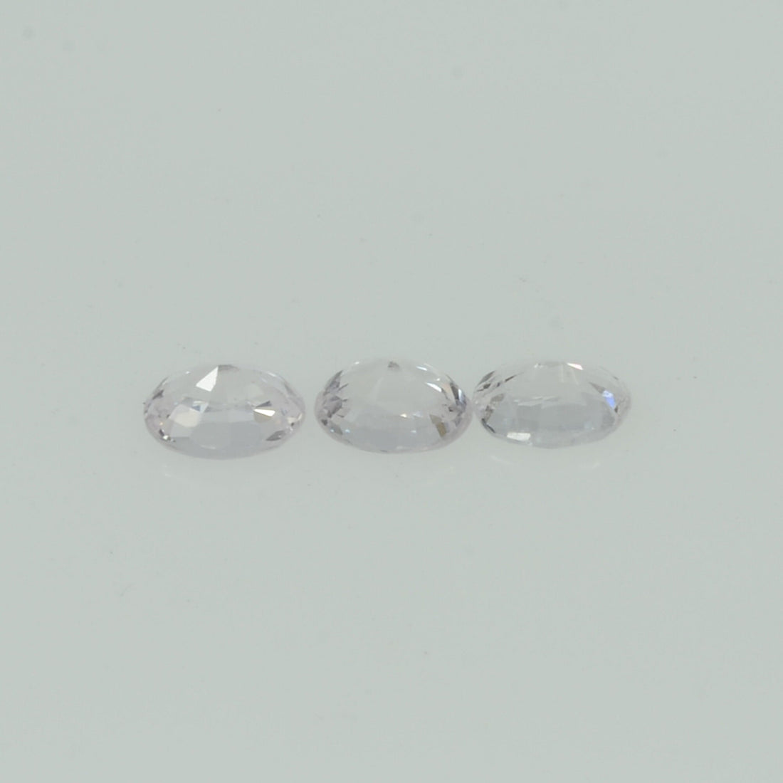 Natural Pastel Lavender Loose Gemstone Oval Cut