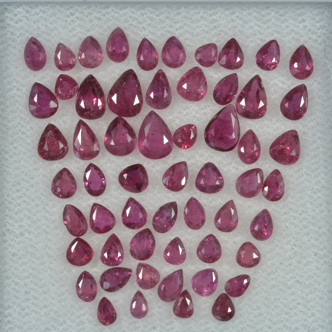 6.63 Cts Natural Ruby Loose Gemstone Pear Cut