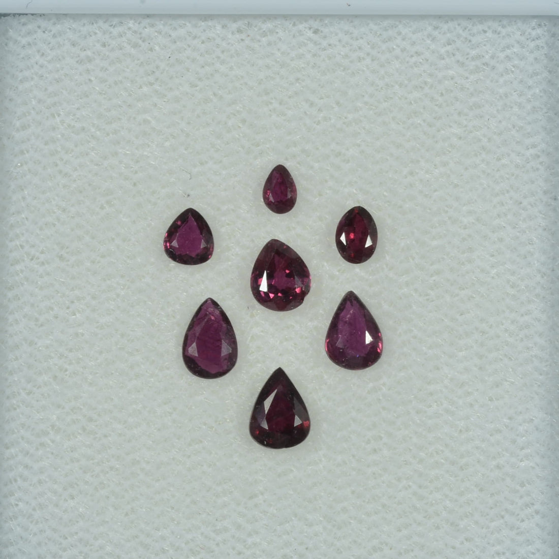 1.29 Cts Natural Ruby Loose Gemstone Pear Cut
