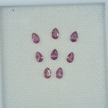 0.78 cts Natural Ruby Loose Gemstone Pear Cut