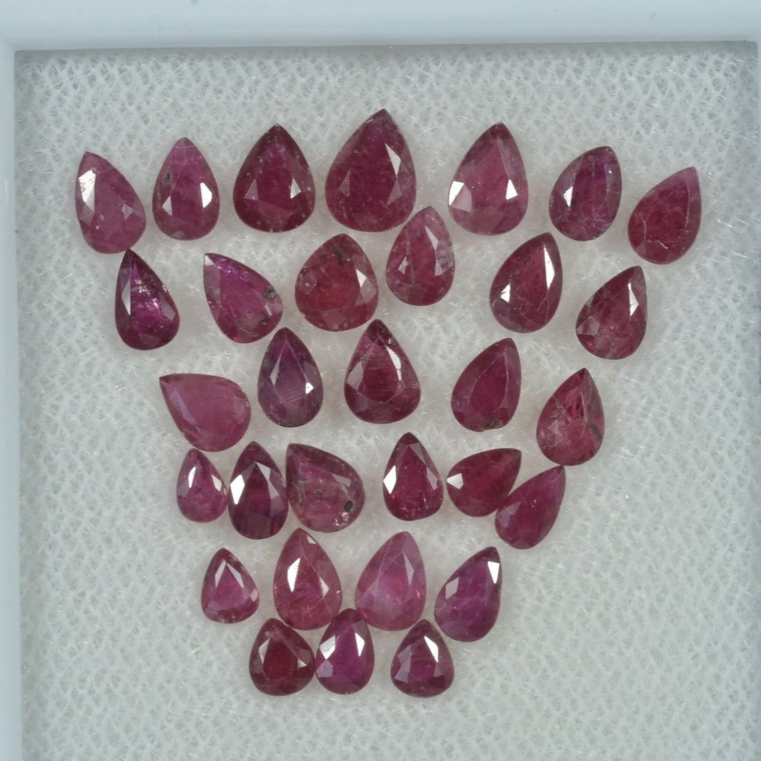 6.62 Cts Natural Ruby Loose Gemstone Pear Cut