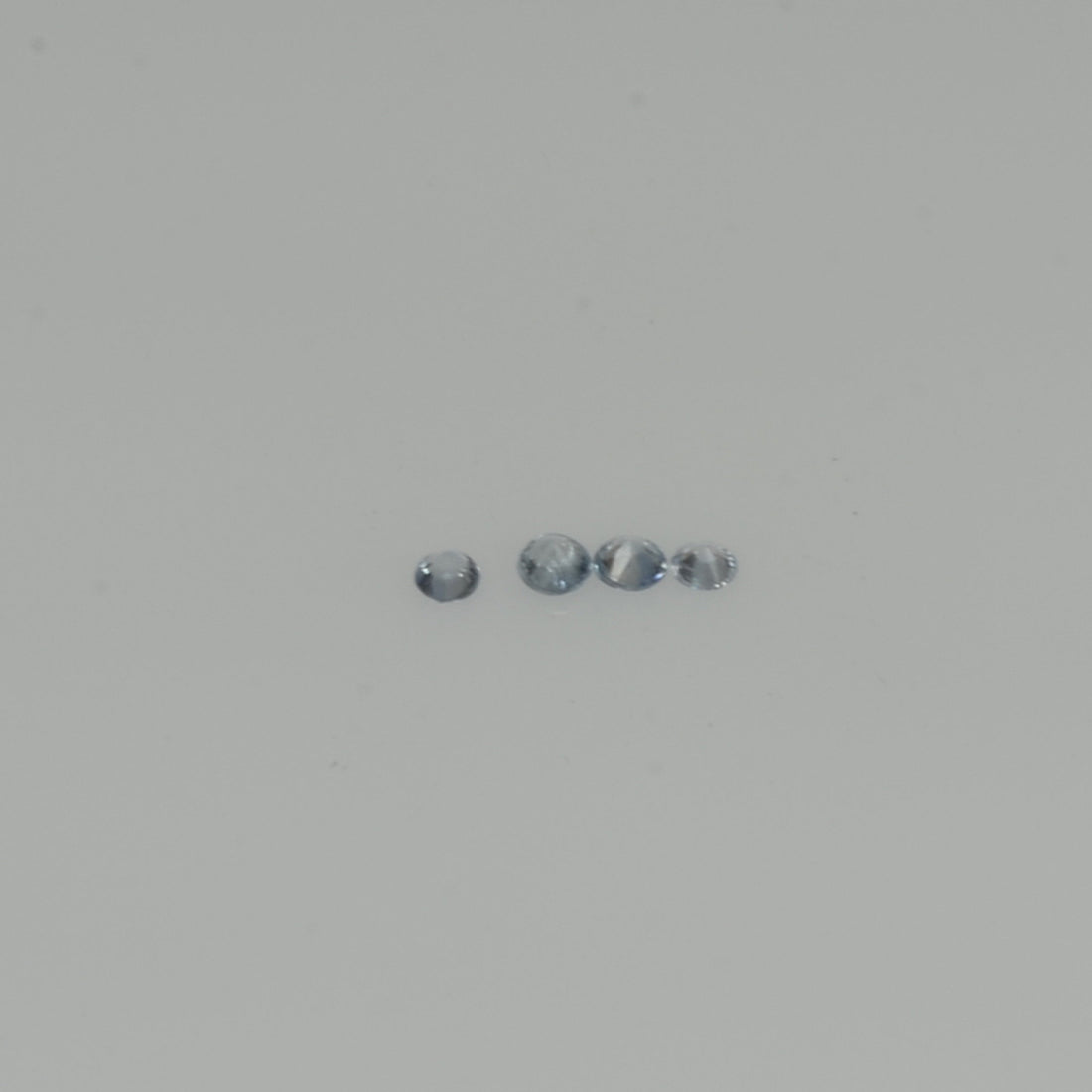 0.8-3.5 mm Natural Blue Sapphire Loose Gemstone Round Diamond Cut Vs Quality Color - Thai Gems Export Ltd.