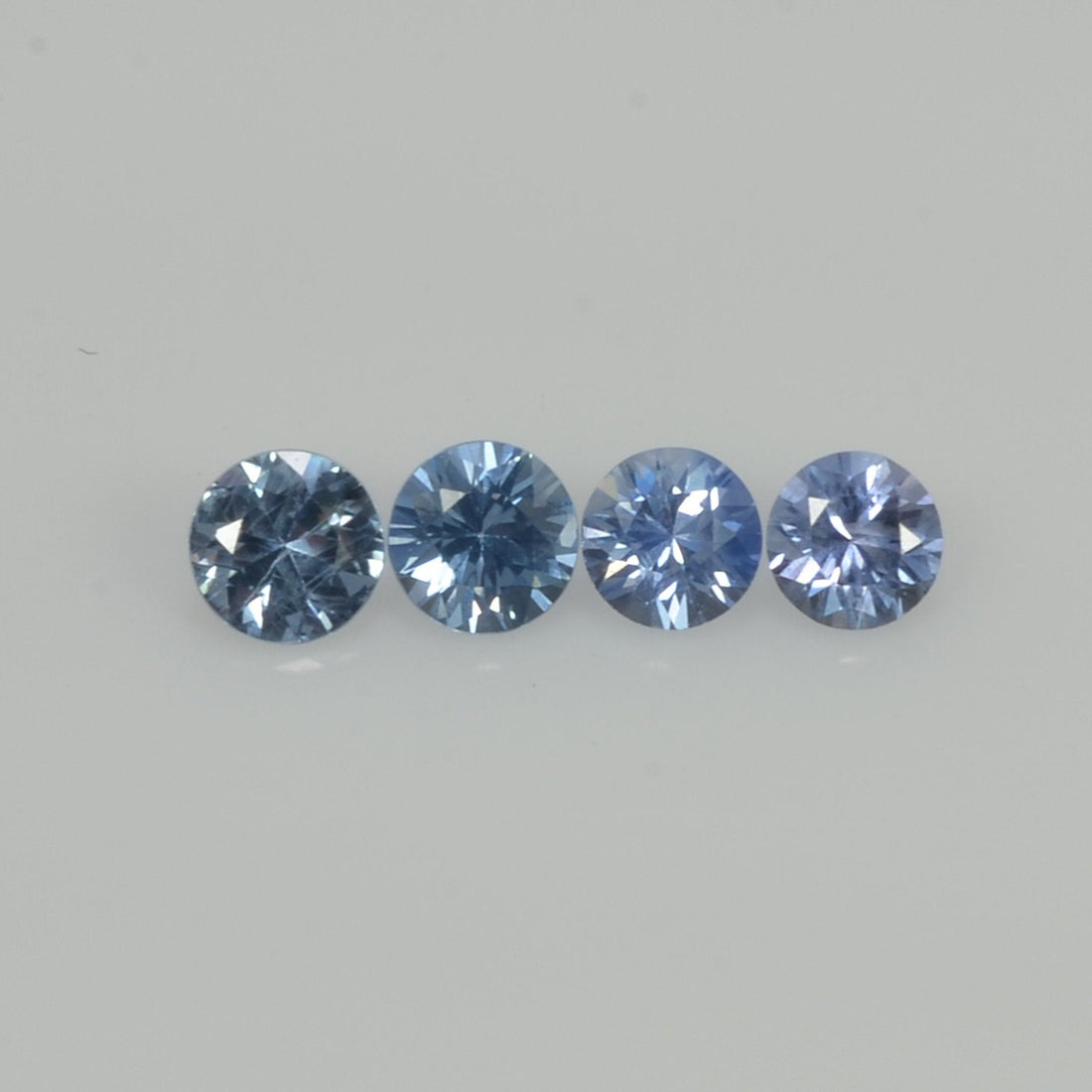 4-5 mm Natural Blue Sapphire Loose Gemstone Round Diamond Cut Vs Quality Color - Thai Gems Export Ltd.