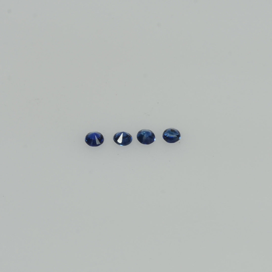 1.3-2.0 mm Natural Blue Sapphire Loose Gemstone Round Diamond Cut Vs Quality Color - Thai Gems Export Ltd.