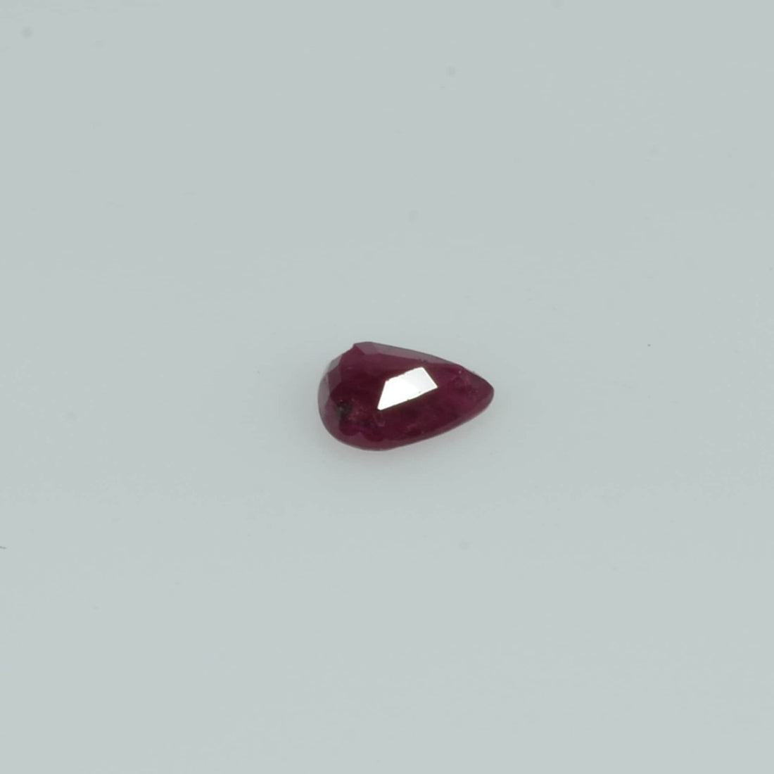 4.5x3.5 mm Natural Ruby Loose Gemstone Pear Cut