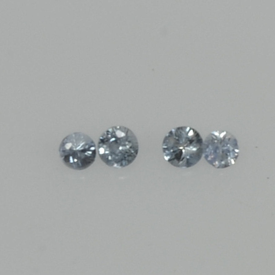 1.3-3.0 mm Natural Blue Sapphire Loose Gemstone Round Diamond Cut Vs Quality Color - Thai Gems Export Ltd.