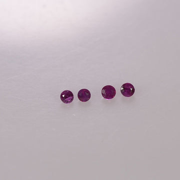2.0 mm Natural Pink Sapphire Loose Gemstone Round Diamond Cut Vs Quality AAA+ Color - Thai Gems Export Ltd.