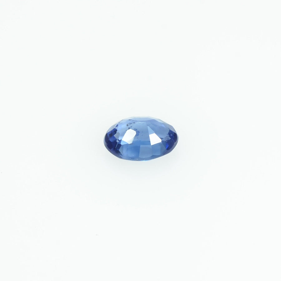 4x3 mm Natural Blue Sapphire Loose Gemstone Oval Cut