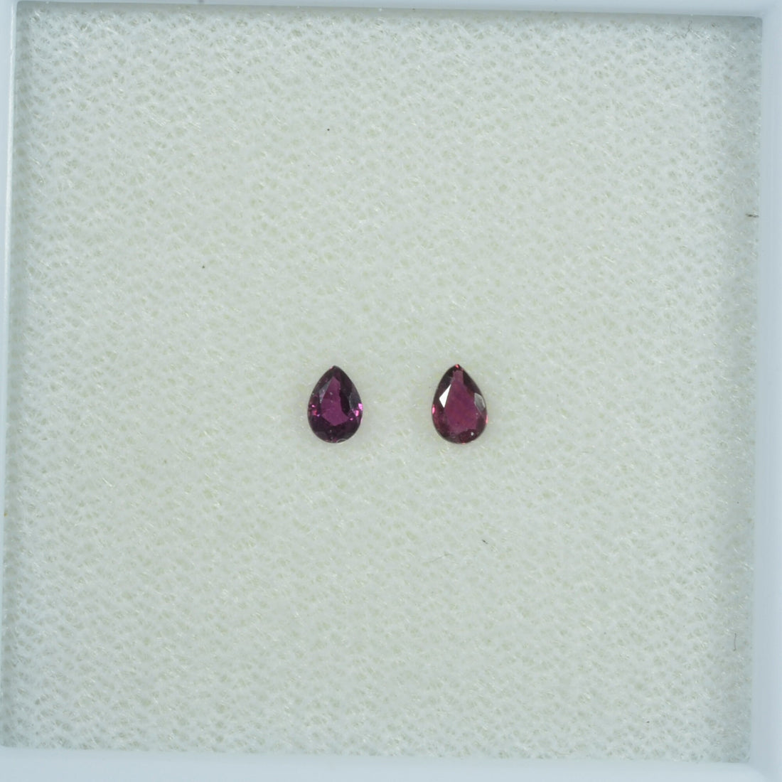 3.5x2.5 mm Lot Natural Ruby Loose Gemstone Pear Cut