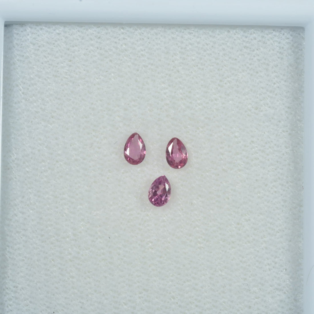 3.5x2.5 mm Natural Ruby Loose Gemstone Pear Cut