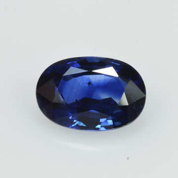 1.30 cts Natural Blue Sapphire Loose Gemstone Oval Cut