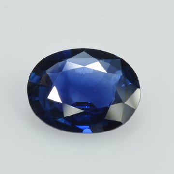 1.36 cts Natural Blue Sapphire Loose Gemstone Oval Cut