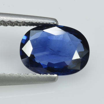 1.37 cts Natural Blue Sapphire Loose Gemstone Oval Cut