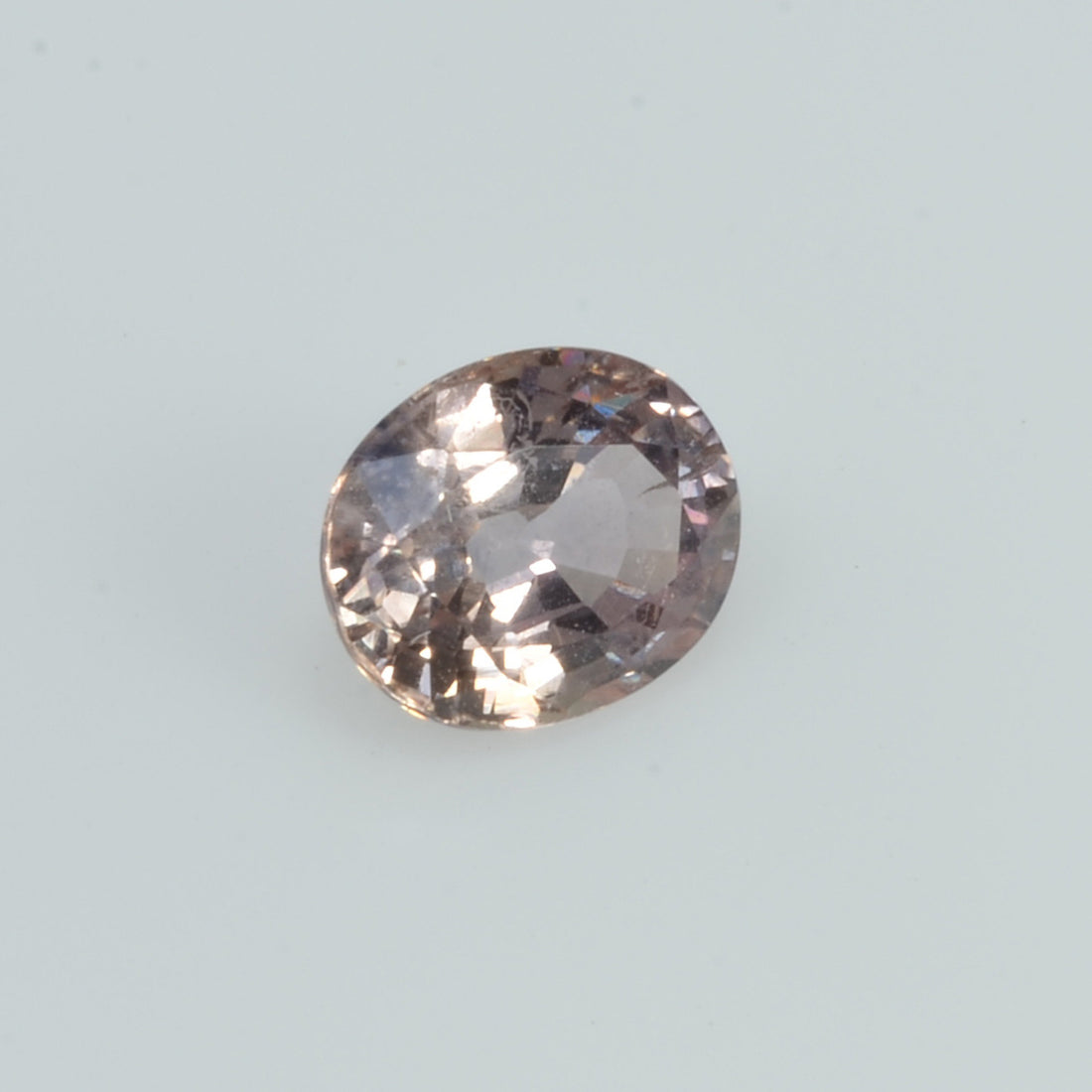 0.76 Cts Natural Peach Sapphire Loose Gemstone Oval Cut - Thai Gems Export Ltd.