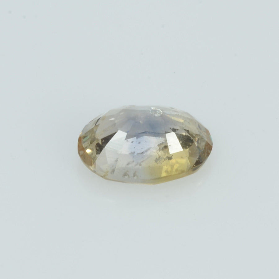 0.96 Cts Natural Yellow Sapphire Loose Gemstone Oval Cut