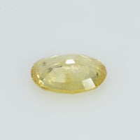 1.05 Cts Natural Yellow Sapphire Loose Gemstone Oval Cut