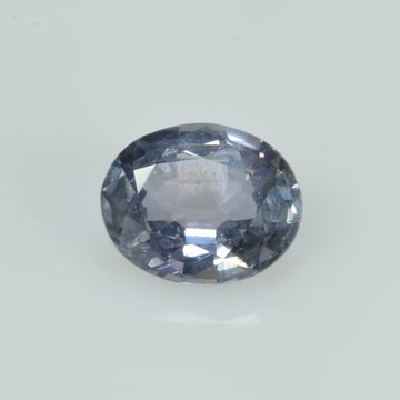 1.09 cts Natural Fancy Blue Sapphire Loose Gemstone Oval Cut Certified