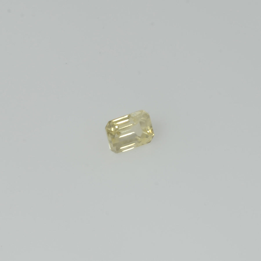 0.21 cts Natural Yellow Sapphire Loose Gemstone Octagon Cut - Thai Gems Export Ltd.
