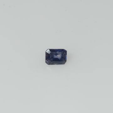 0.23 cts Natural Purple Sapphire Loose Gemstone Emerald Cut