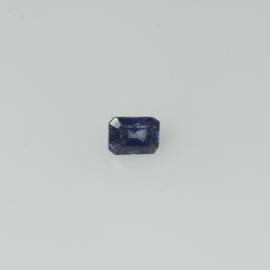 0.23 cts Natural Purple Sapphire Loose Gemstone Emerald Cut