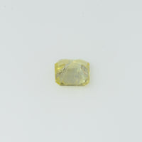 0.65 cts Natural Yellow Sapphire Loose Gemstone Octagon Cut