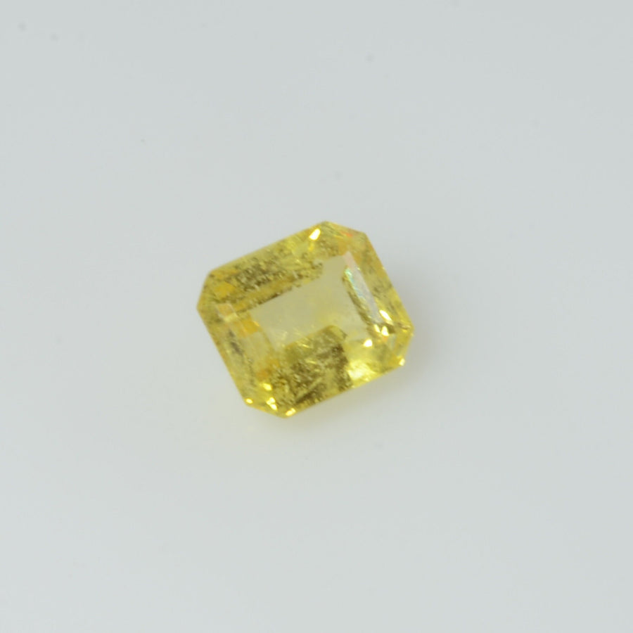 1.01 cts Natural Yellow Sapphire Loose Gemstone Octagon Cut