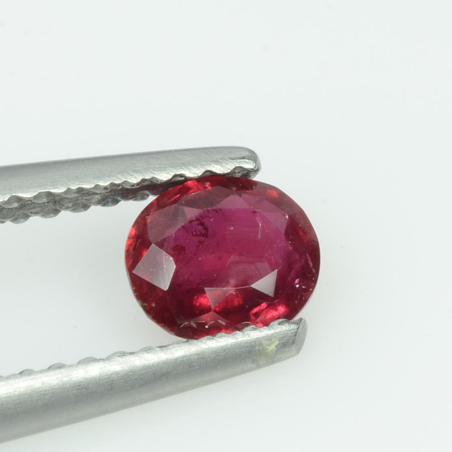 0.84 cts Natural Ruby Loose Gemstone Oval Cut