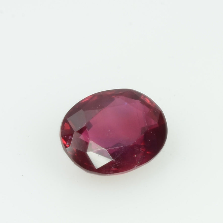 0.86 cts Natural Ruby Loose Gemstone Oval Cut
