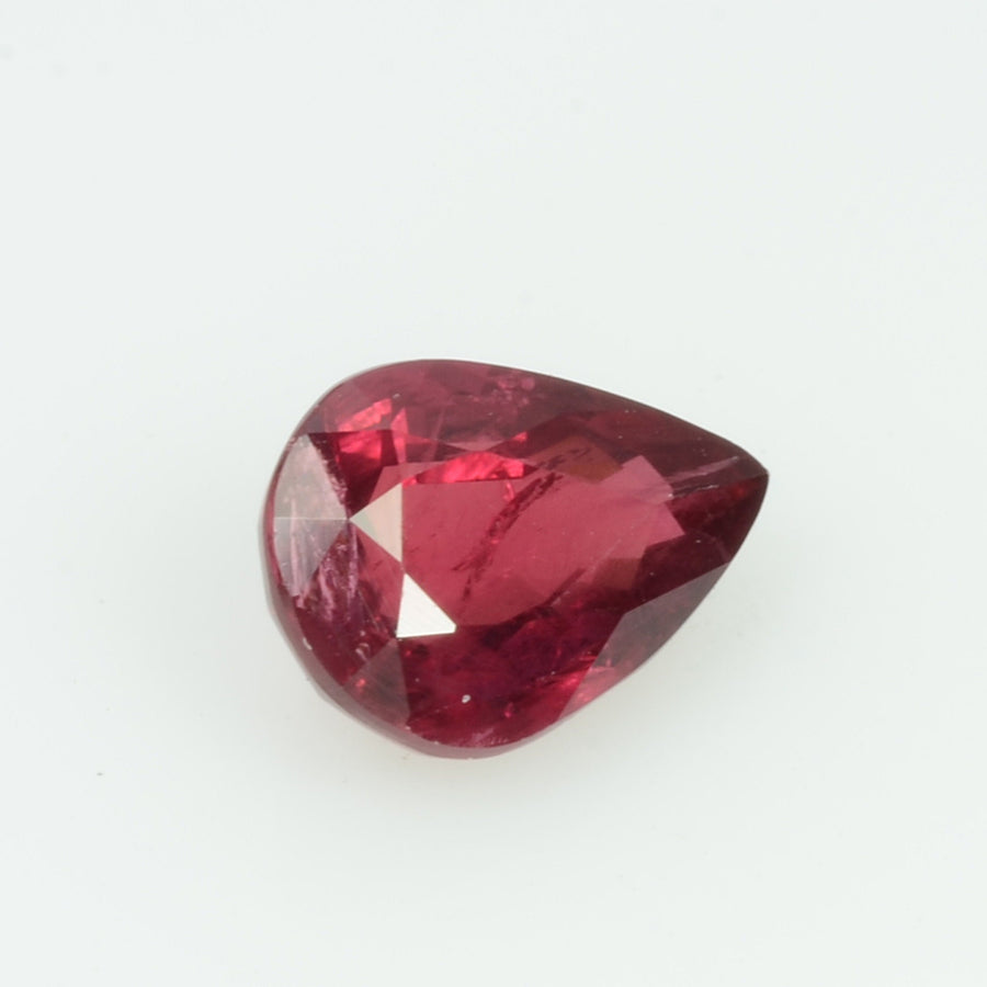 0.97 cts Natural Ruby Loose Gemstone Pear Cut