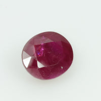 1.09 cts Natural Burma Ruby Loose Gemstone Oval Cut
