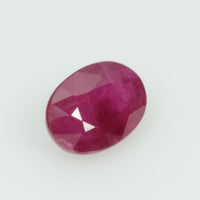 0.99 cts Natural Burma Ruby Loose Gemstone Oval Cut