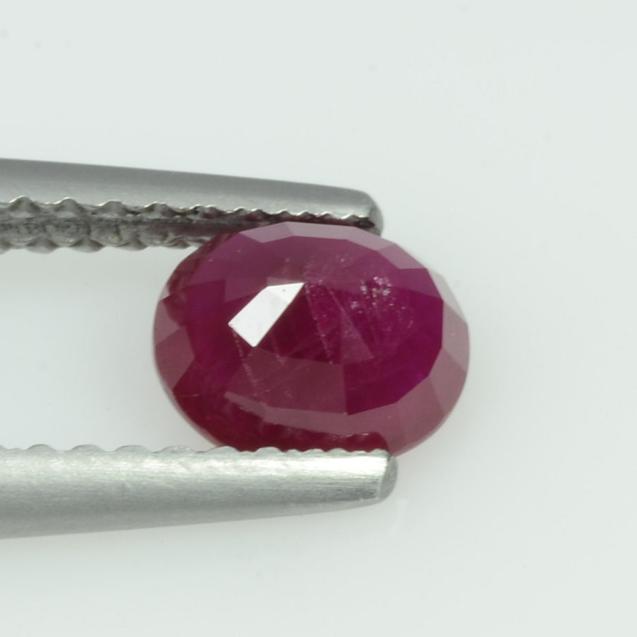 0.91 cts Natural Burma Ruby Loose Gemstone Oval Cut