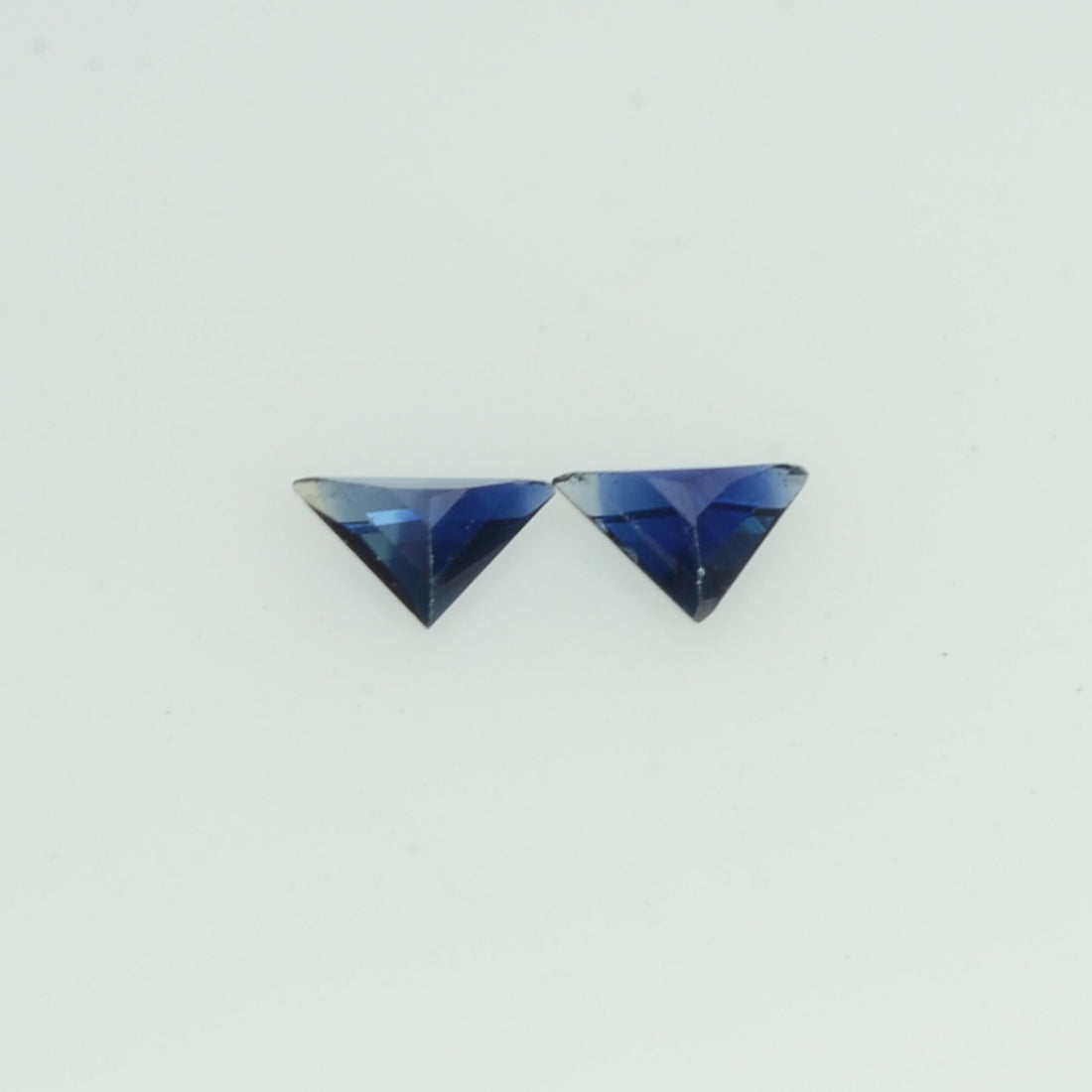 3x2 mm Natural Blue Sapphire Loose Gemstone Triangle Cut Pair