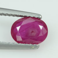 1.16 cts Natural Burma Ruby Loose Gemstone Oval Cut
