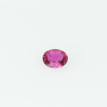 0.22 Cts Natural Burma Ruby Loose Gemstone Oval Cut