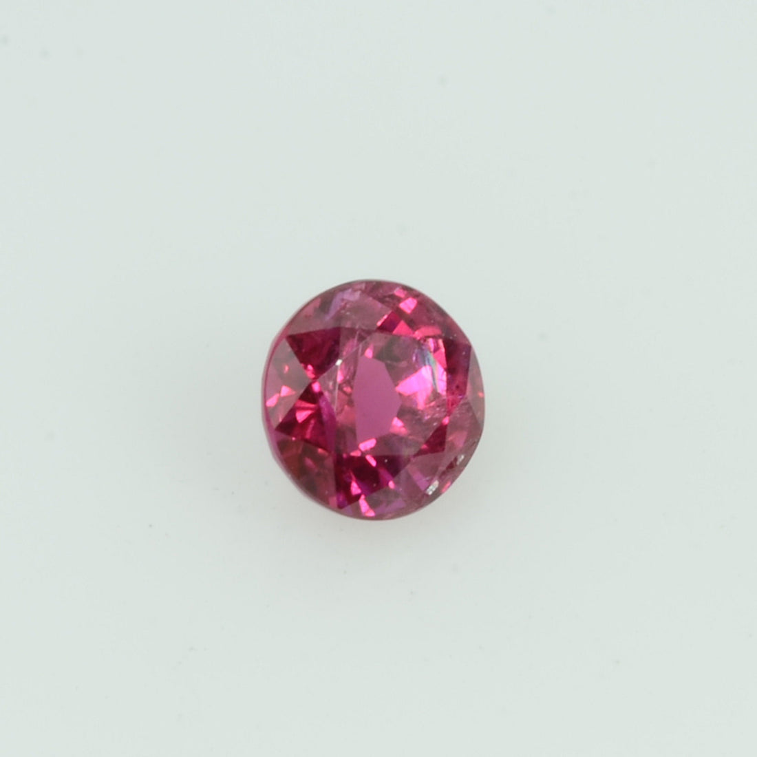 3.7 mm Natural Burma Ruby Loose Gemstone Round Cut