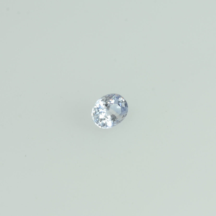 Natural white Sapphire Loose Gemstone Oval Cut