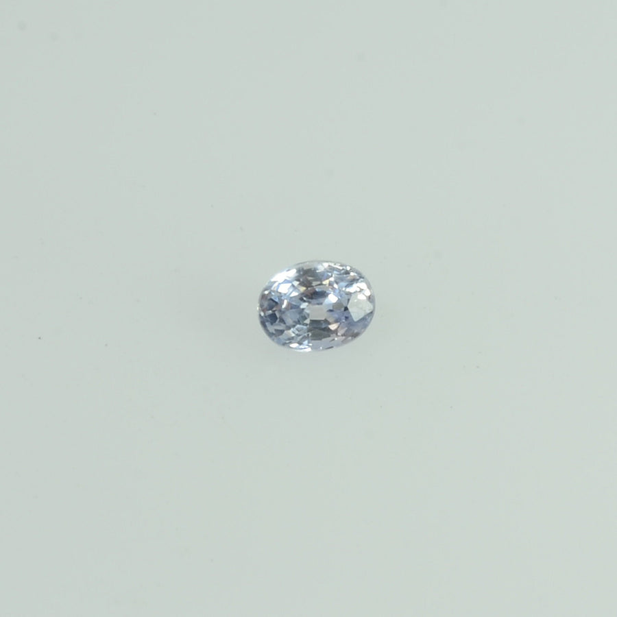 Natural white Sapphire Loose Gemstone Oval Cut
