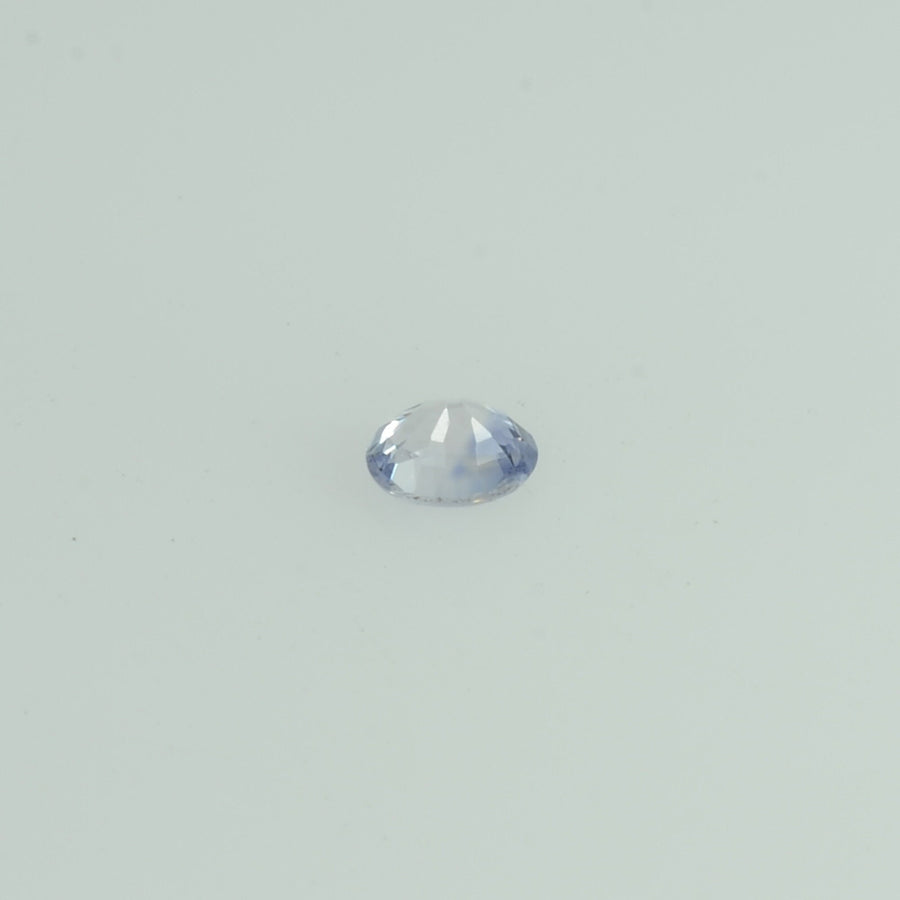 Natural white Sapphire Loose Gemstone Oval Cut