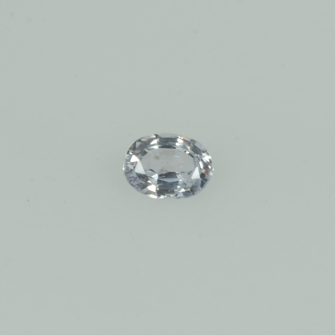 Natural white Sapphire Loose Gemstone Oval Cut