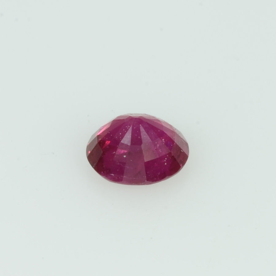 0.38 Cts Natural Vietnam Ruby Loose Gemstone Oval Cut
