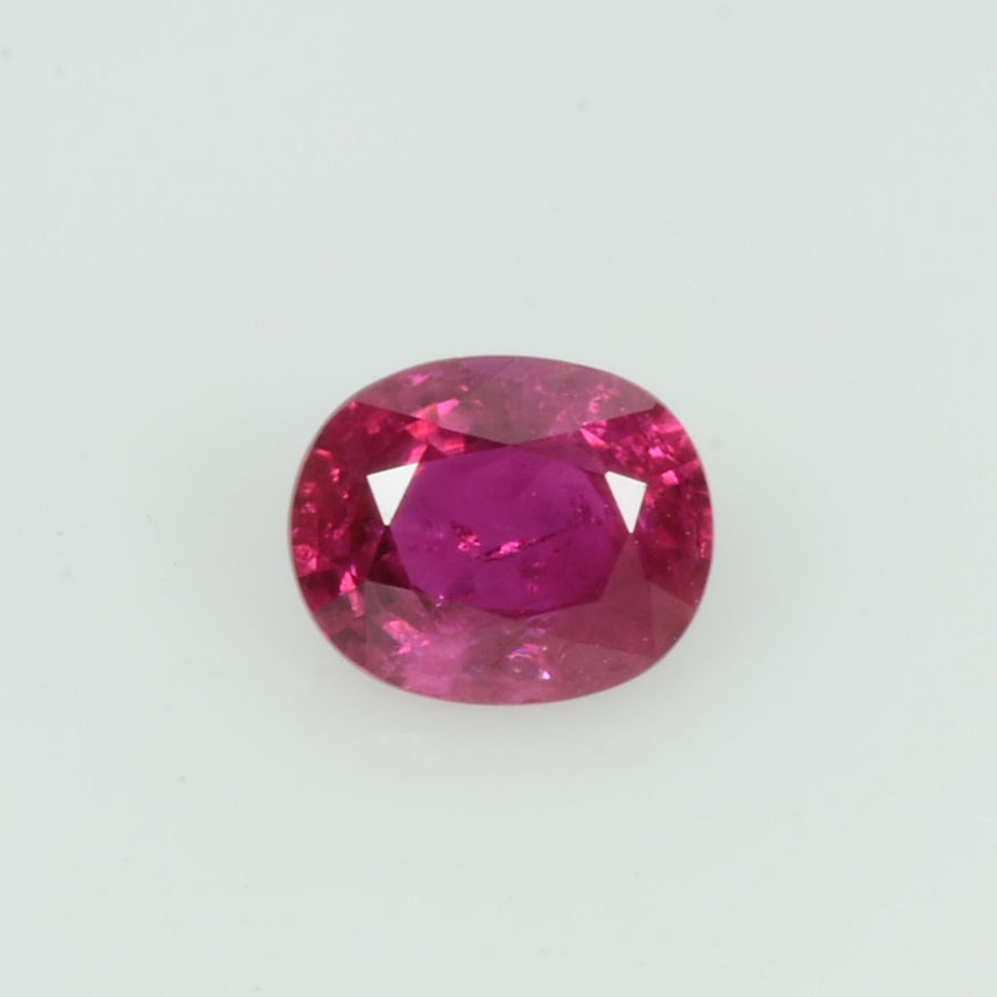 0.47 Cts Natural Vietnam Ruby Loose Gemstone Oval Cut