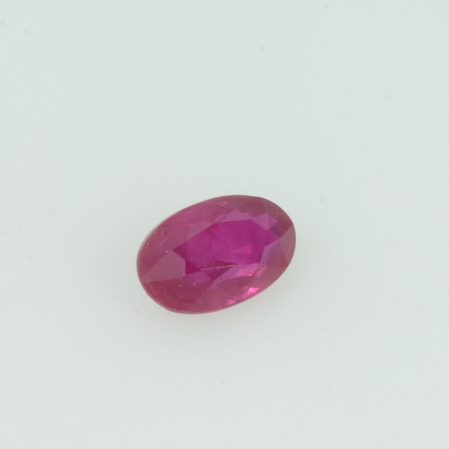0.25 Cts Natural Vietnam Ruby Loose Gemstone Oval Cut - Thai Gems Export Ltd.