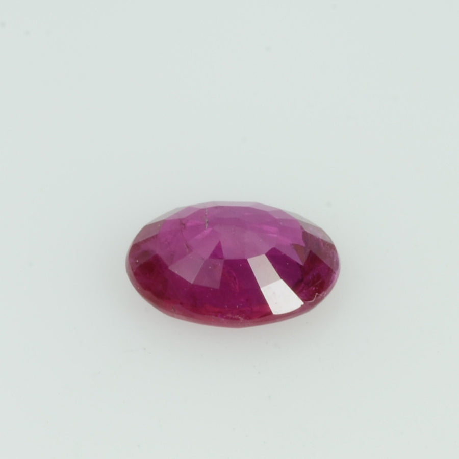 0.48 Cts Natural Vietnam Ruby Loose Gemstone Oval Cut