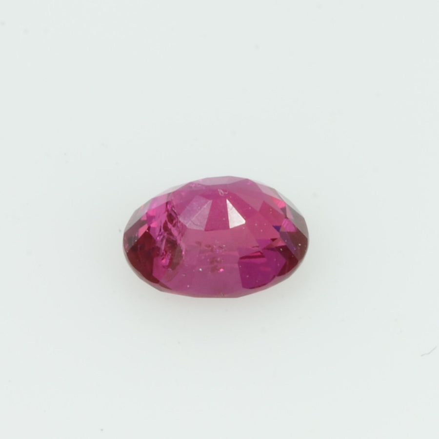 0.52 Cts Natural Vietnam Ruby Loose Gemstone Oval Cut