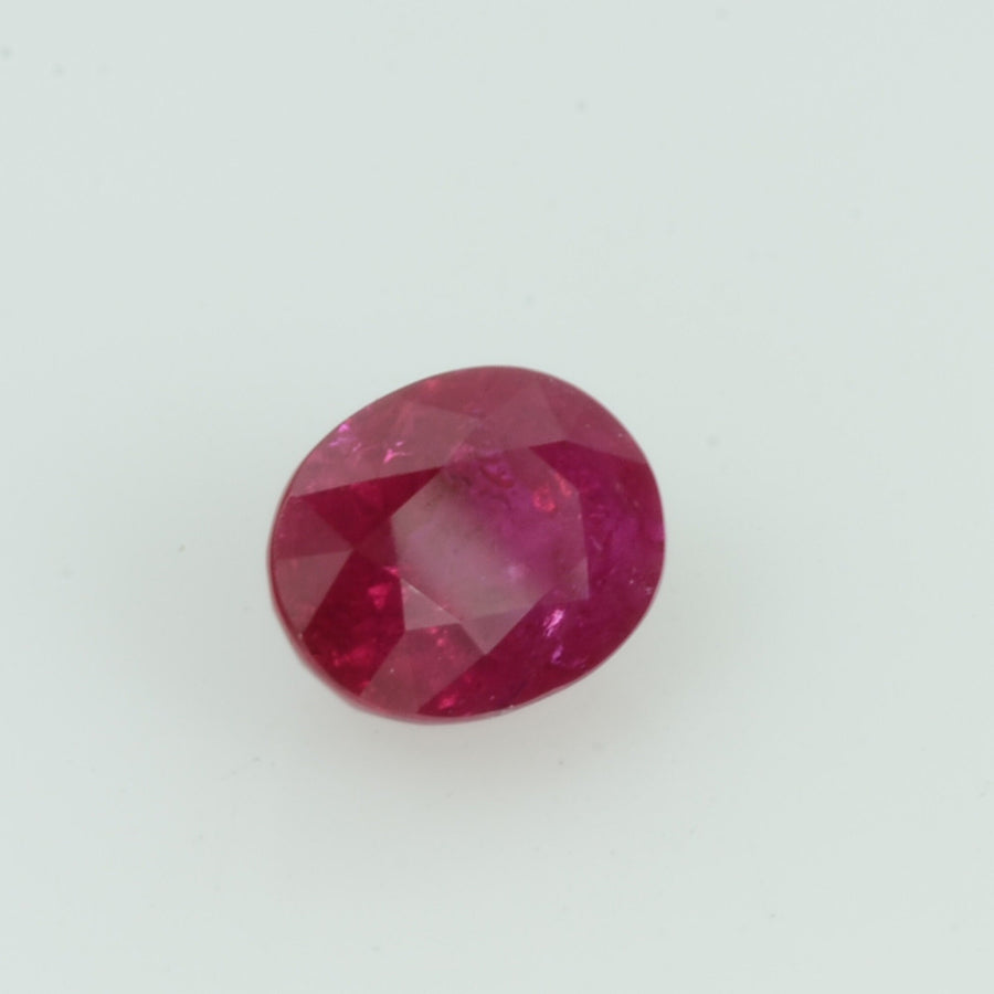 0.62 Cts Natural Vietnam Ruby Loose Gemstone Oval Cut